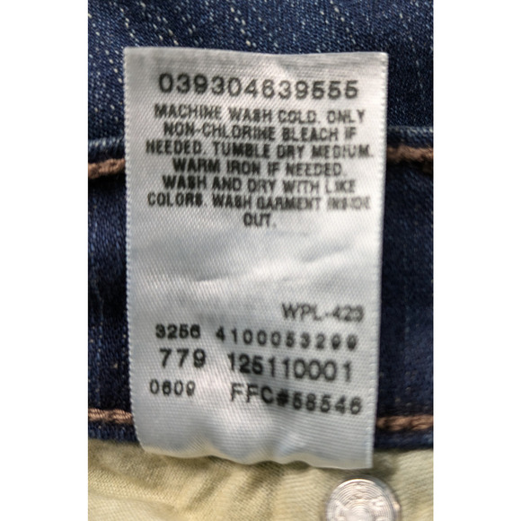 Refreshed - Levi's Upcycled Maxi Skirt Size 10p - Picture 7 of 7